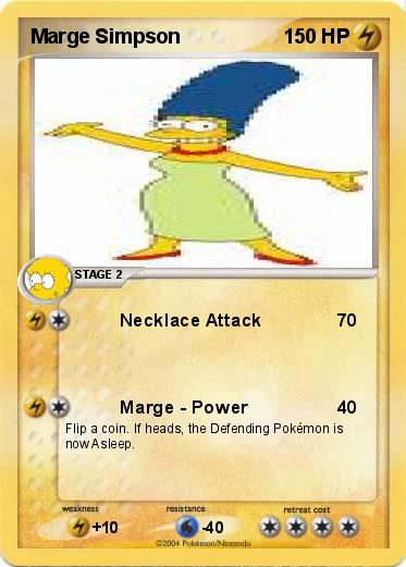 Pokemon Marge Simpson