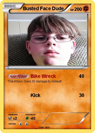Pokemon Busted Face Dude