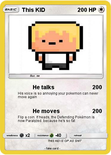 Pokemon This KID