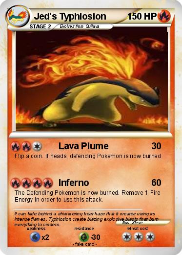 Pokemon Jed's Typhlosion