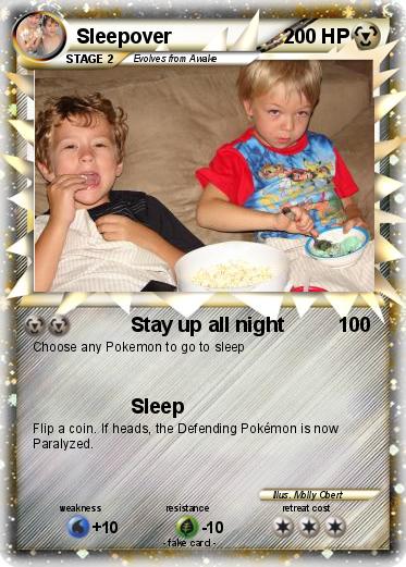 Pokemon Sleepover