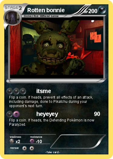 Pokemon Rotten bonnie