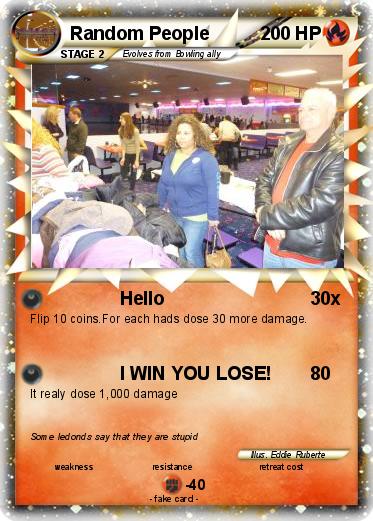 Pokemon Random People