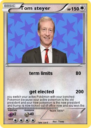 Pokemon Tom steyer