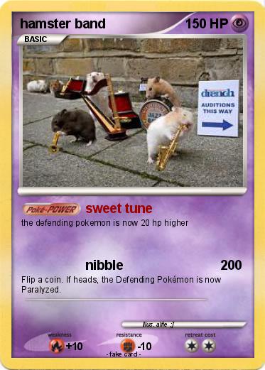 Pokemon hamster band