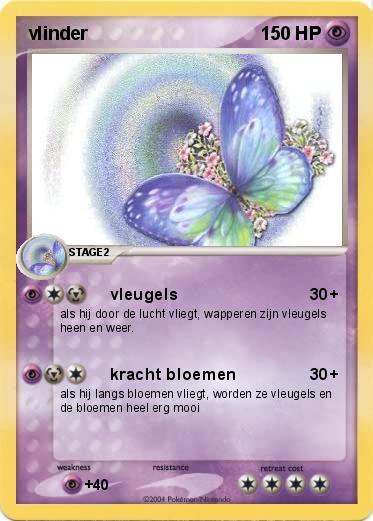 Pokemon vlinder