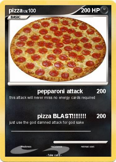 Pokemon pizza