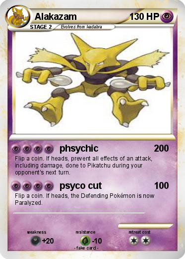 Pokemon Alakazam