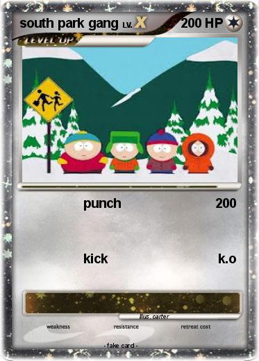 Pokemon south park gang