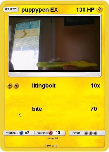 Pokemon puppypen EX