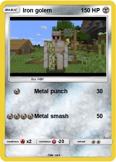Pokemon Iron golem