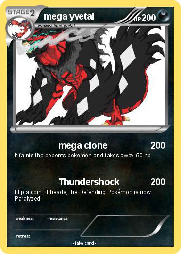 Pokemon mega yvetal