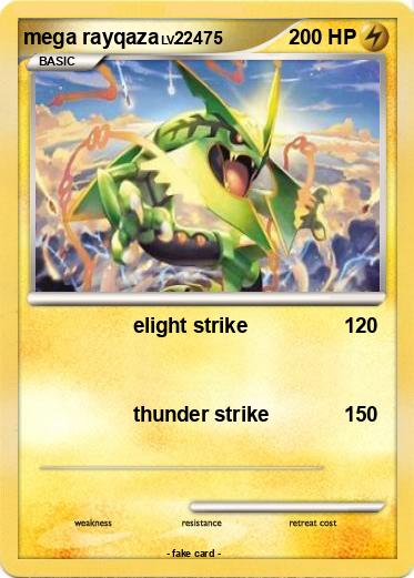 Pokemon mega rayqaza