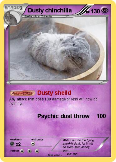 Pokemon Dusty chinchilla