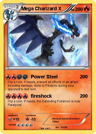 Pokemon Mega Charizard X