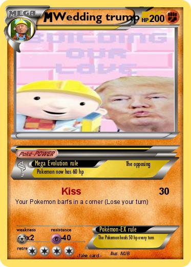 Pokemon Wedding trump