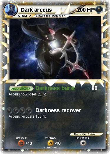 Pokemon Dark arceus