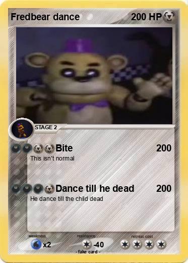 Pokemon Fredbear dance