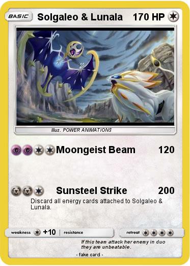 Pokemon Solgaleo & Lunala