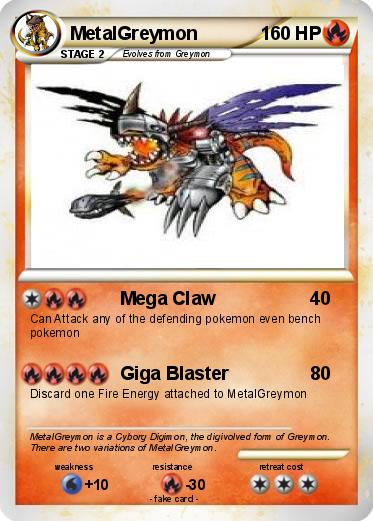 Pokemon MetalGreymon