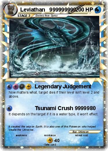 Pokemon Leviathan   999999999