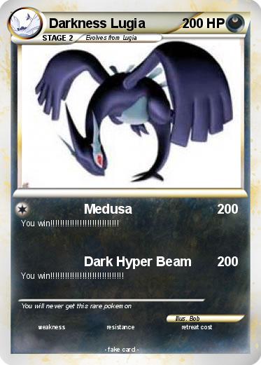 Pokemon Darkness Lugia