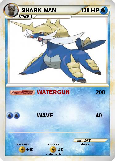 Pokemon SHARK MAN