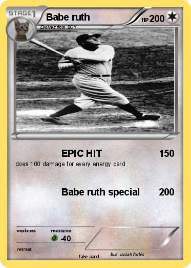 Pokemon Babe ruth