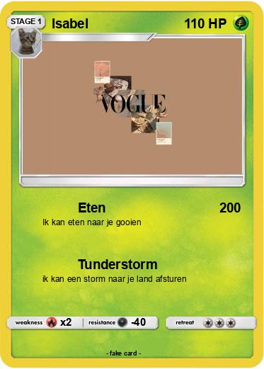 Pokemon Isabel