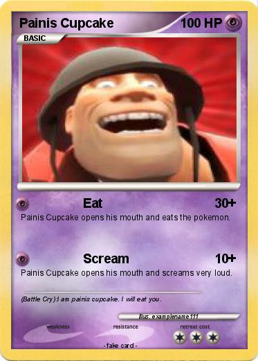 Pokemon Painis Cupcake