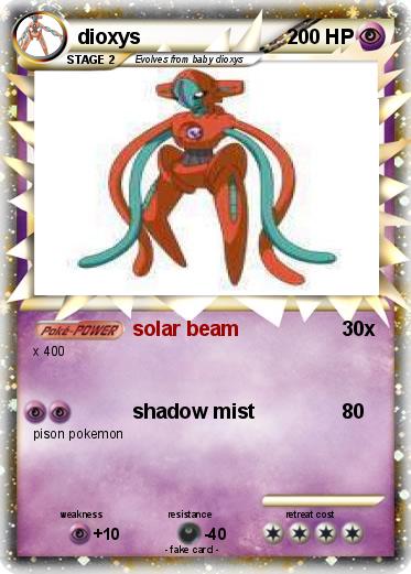 Pokemon dioxys