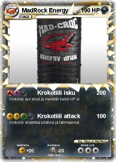 Pokemon MadRock Energy