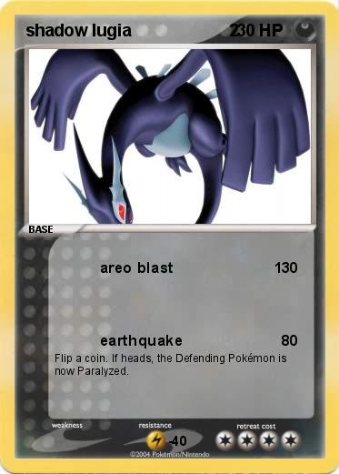 Pokemon shadow lugia                     2