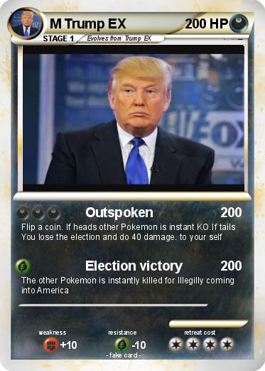 Pokemon M Trump EX