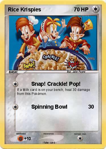 Pokemon Rice Krispies