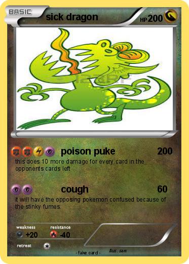 Pokemon sick dragon