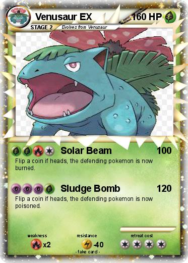Pokemon Venusaur EX