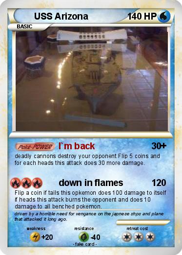 Pokemon USS Arizona