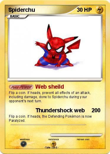 Pokemon Spiderchu Pokemon Spiderchu