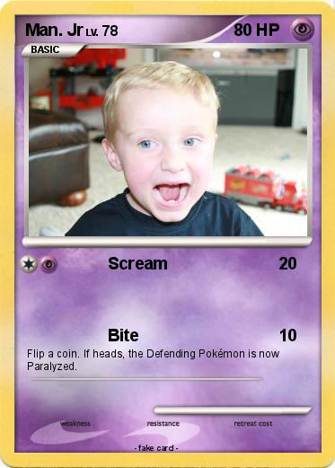 Pokemon Man. Jr
