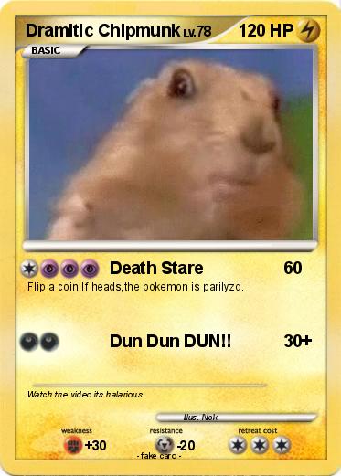 Pokemon Dramitic Chipmunk