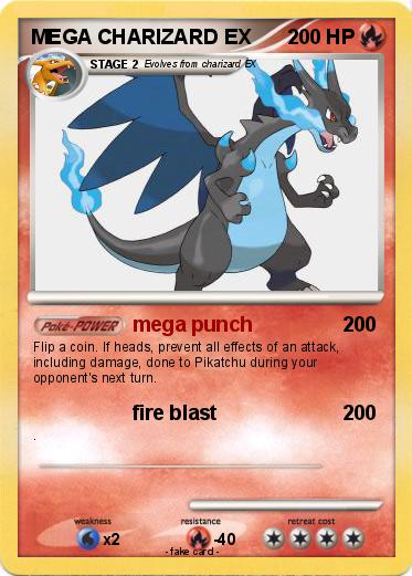 Pokemon MEGA CHARIZARD EX