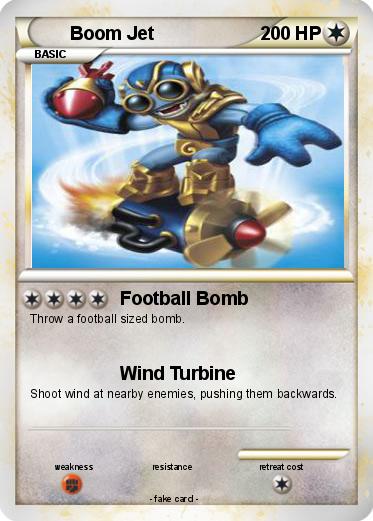 Pokemon Boom Jet