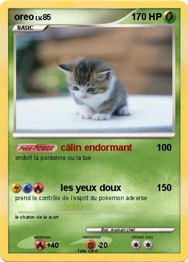Pokemon oreo