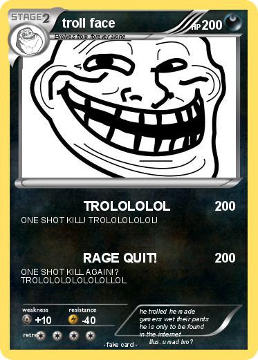 Pokemon troll face