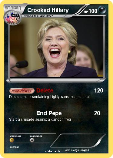 Pokemon Crooked Hillary