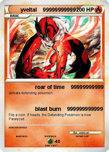 Pokemon yveltal    99999999999