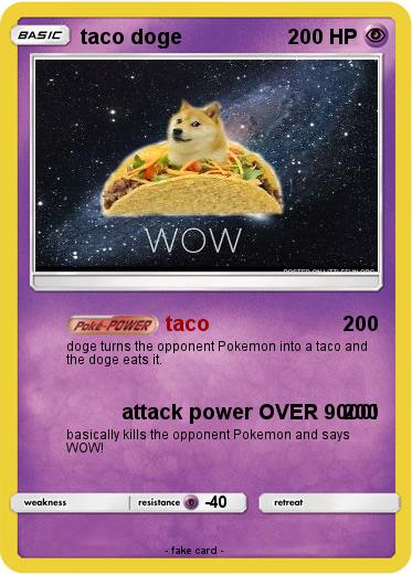 Pokemon taco doge