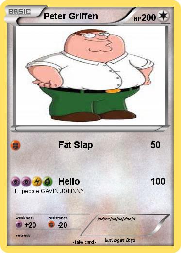 Pokemon Peter Griffen