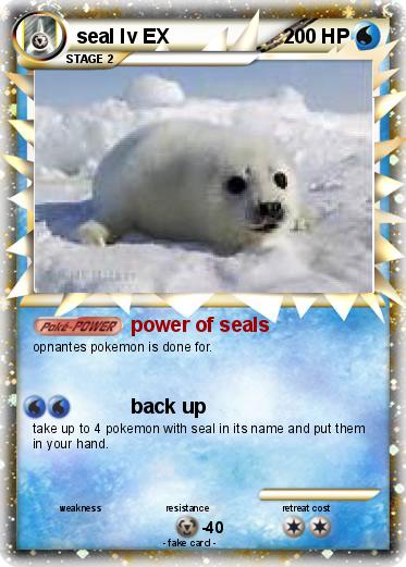 Pokemon seal lv EX